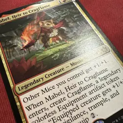 Mabel, Heir to Cragflame (0224) Bloomburrow BLB MTG Magic NM - Image 2