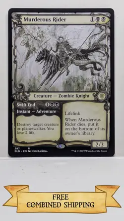 Murderous Rider (Showcase) Throne of Eldraine Regular - Image 1