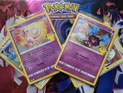 Pokemon TCG 25th Anniversary Celebrations 5 PACK HOLO BUNDLE - Image 1