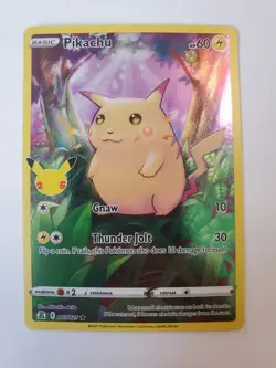 Pikachu 5/25 - Celebrations 25th Anniversary - Mint / Near Mint - Pokemon TCG - Image 3