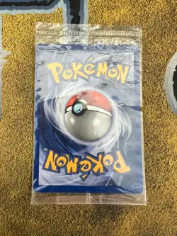 Pokemon SEALED Machamp 8/102 2 Player Starter Deck 1st Ed Promo - torn plastic - Image 2