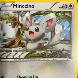 x8 Minccino Cinccino pokemon mixed lot cute Adorable shiny Rare Holo (part 2) xy - Image 2