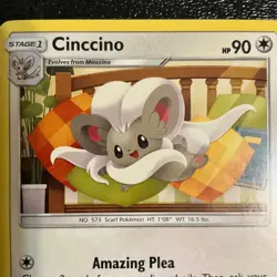 x8 Minccino Cinccino pokemon mixed lot cute Adorable shiny Rare Holo (part 2) xy - Image 3