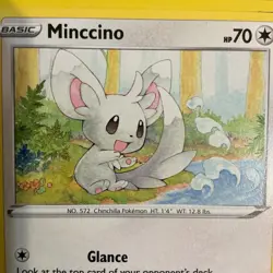 x8 Minccino Cinccino pokemon mixed lot cute Adorable shiny Rare Holo (part 2) xy - Image 5