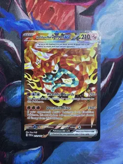 Pokemon TCG Hearthflame Mask Ogerpon EX Twilight Masquerade 212/167 NM - Image 1
