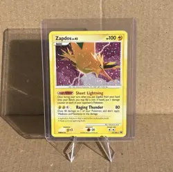 Vintage Pokemon 2008 Zapdos 14/100 Majestic Dawn Holo - Image 1