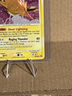Vintage Pokemon 2008 Zapdos 14/100 Majestic Dawn Holo - Image 4