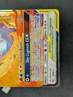 Moltres & Zapdos & Articuno GX 44/68 - Hidden Fates Tag Team Holo Pokemon NM - Image 5