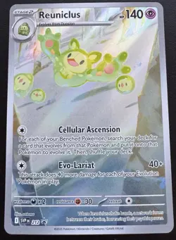 Reuniclus 212 Black Bolt Promo Pokemon TCG NM - Image 1