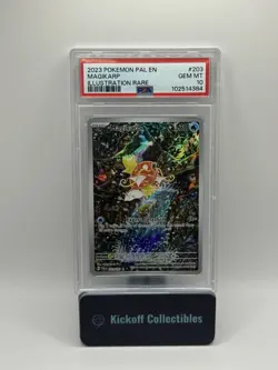 2023 POKEMON PAL EN-PALDEA EVOLVED ILLUSTRATION RARE #203 MAGIKARP PSA 10 - Image 1