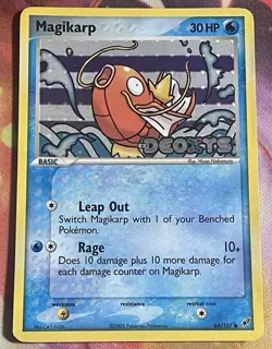 Pokemon TCG Magikarp Ex Deoxys Stamped Reverse Holo 64/107 - Image 1