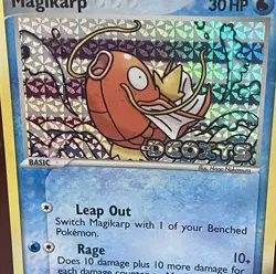 Pokemon TCG Magikarp Ex Deoxys Stamped Reverse Holo 64/107 - Image 2