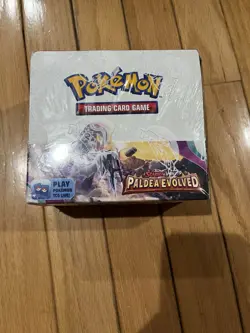 Pokemon TCG Scarlet & Violet Paldea Evolved Factory Booster Box Read Description - Image 1
