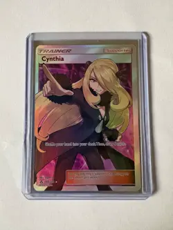 Pokemon Cynthia (Full Art) LP 1st Edition Normal SM - Ultra Prism - Image 2
