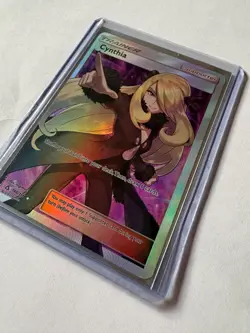 Pokemon Cynthia (Full Art) LP 1st Edition Normal SM - Ultra Prism - Image 4