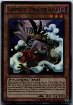 Blackwing - Steam the Cloak Super Rare Dragons of Legend DRLG-EN028 LP - Image 1