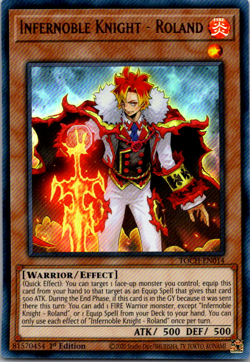 Infernoble Knight - Roland - TOCH-EN014 1st Edition NM Yugioh - Image 1