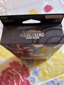 One Piece Black Starter Deck 27 Marshall Teach ST-27 OP-11 Booster Included New - Image 3