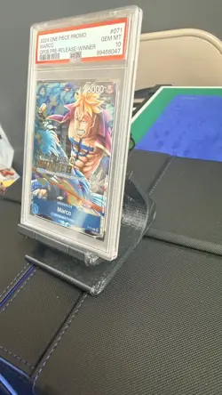 One Piece 2024 Marco 071 Pre-Release Winner OP08 GEM MT PSA 10 - Image 2
