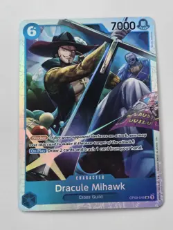 Dracule Mihawk OP01-070 SR Foil One Piece Premium Booster -The Best- English NM - Image 1