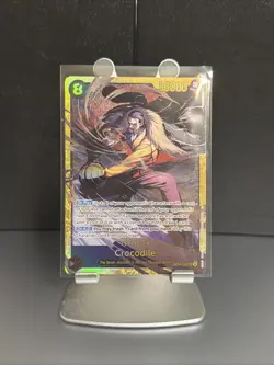 Crocodile OP14-120 (SEC) - The Azure Seas Seven - One Piece TCG - English - NM - Image 1