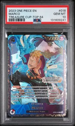 Marco (Treasure Cup) OP02-018 One Piece Promotion Cards Foil - Image 1
