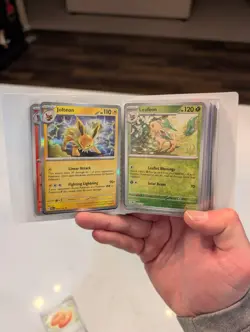 Pokemon Prismatic Evolutions Mini Binder | 60 Cards | 10-15 Holos GUARANTEED - Image 2