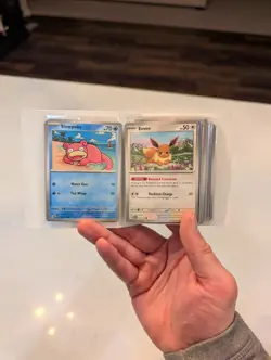 Pokemon Prismatic Evolutions Mini Binder | 60 Cards | 10-15 Holos GUARANTEED - Image 3
