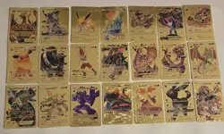 Pokemon TCG- Gold Card Lot - 21 Cards Great For Collectors - Image 1