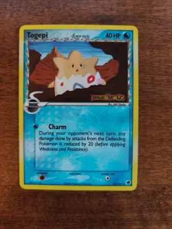 Togepi Delta Species 88/101 EX Dragon Frontiers Reverse Holo Rare Pokemon Card - Image 3