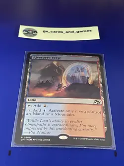 Riverpyre Verge #0260 DFT Aetherdrift (Foil) - Magic MTG Card - Image 1