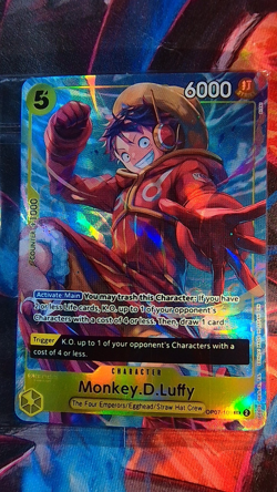 Monkey.D.Luffy (Illustration Box Vol.3) OP07-109 One Piece Promotion Cards Foil - Image 3