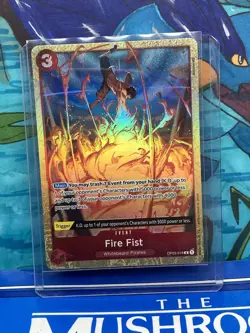 Fire Fist OP03-018 R ALT ART RARE- One Piece Trading Card Game - ENGLISH - Image 2