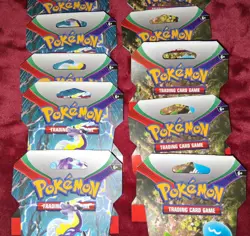 Scarlet & Violet Base Set Sleeved Booster Packs Lot of 10 Pokemon Cards - Image 5