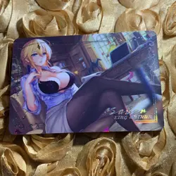 SABER Artoria Pendoragon FGO Fate Grand Order Anime Waifu Girl ACG Holo Card - Image 1