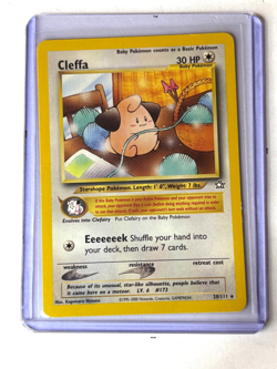 Cleffa - 20/111 - Pokemon Neo Genesis Unlimited Rare Card WOTC NM - Image 1
