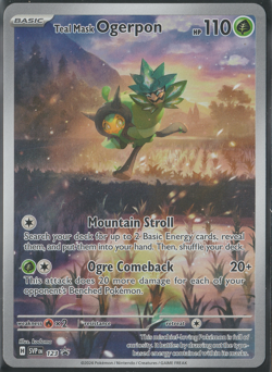 Teal Mask Ogerpon 123 Sv: Scarlet & Violet Promo Cards Holo NM - Image 5