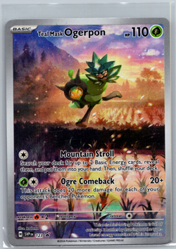 Teal Mask Ogerpon 123 Sv: Scarlet & Violet Promo Cards Holo - Image 1
