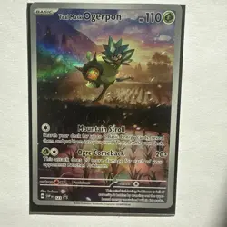 Teal Mask Ogerpon 123 Sv: Scarlet & Violet Promo Cards Holo - Image 1