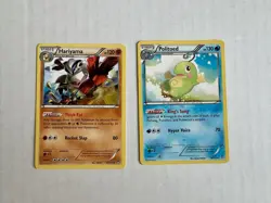 Lot Of 6 XY Furious Fists 2014 Pokemon TCG Cards Common Uncommon Non Holo - Image 2
