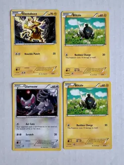 Lot Of 12 XY Pikachu Libre & Suicune Trainer Kit 2016 Pokemon TCG Cards Common - Image 2