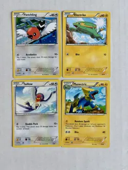 Lot Of 12 XY Pikachu Libre & Suicune Trainer Kit 2016 Pokemon TCG Cards Common - Image 3