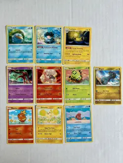 Lot Of 10 Sun & Moon Celestial Storm Pokemon TCG Cards 2018 Non Holo - Image 1