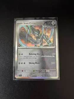 Pokemon TCG Iron Crown Sv08: Surging Sparks 132/191 Holo Rare Card - Image 1