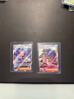 Pokemon TCG Acerola And Iris Trainer Full Art Cards - Image 1