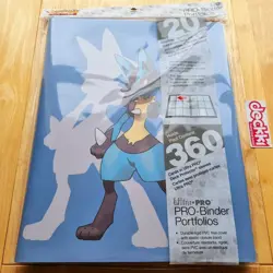 Ultra Pro | Legendary Pokemon Lucario | 9-Pocket Pro-Binder | (Holds 360 Cards) - Image 3