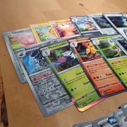 65 Pokemon Cards - Job Lot Bundle - Includes 13 Holographic - Image 2