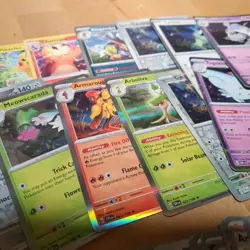 65 Pokemon Cards - Job Lot Bundle - Includes 13 Holographic - Image 3