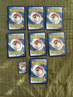 Pokemon TCG lot of 7 JUMBO V Cards NM - Image 2