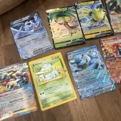 Pokemon Jumbo LOT OF 9 Cards No Duplicates 25th Blastoise Bulbasaur Lugia Latias - Image 3